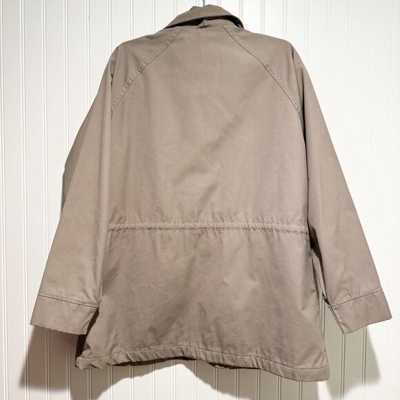 Vintage Woolrich Taupe Chore Coat Size Large - Picture 6 of 6